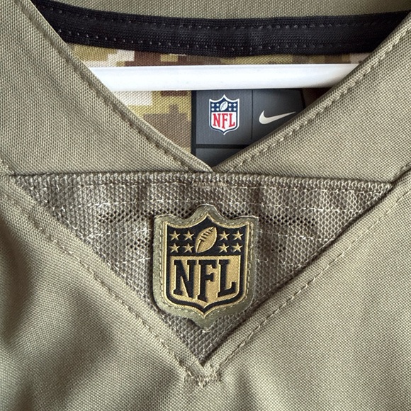 Nike Arizona Cardinals #99 Olive Salute to Service Jersey - Picture 5 of 6